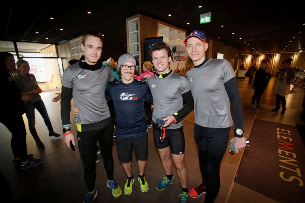 Participants at the Wings for Life World Run event in Munich 23rd of January 2016 Bild: Daniel Grund